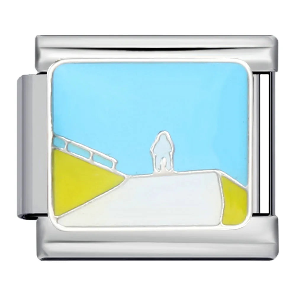 Beach Italian Charm Links 155