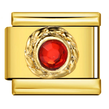 Round Italian Charm Links 160