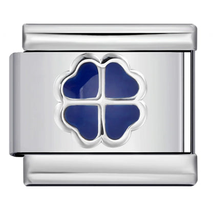 Blue Italian Charm Link 402