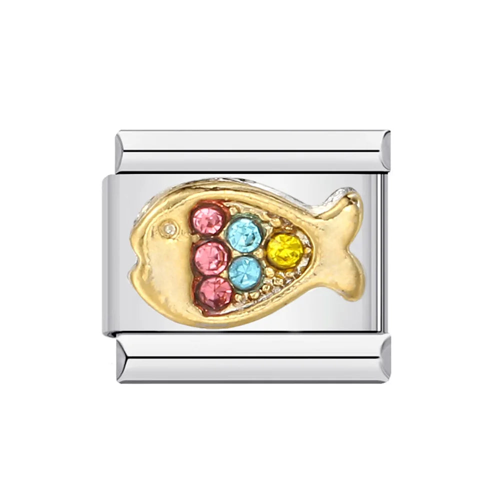 Italian Charm Links 012