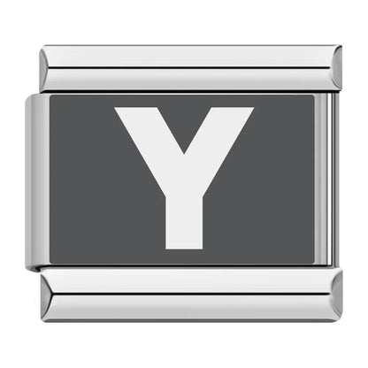 Laser 26 English Letters Charm 028