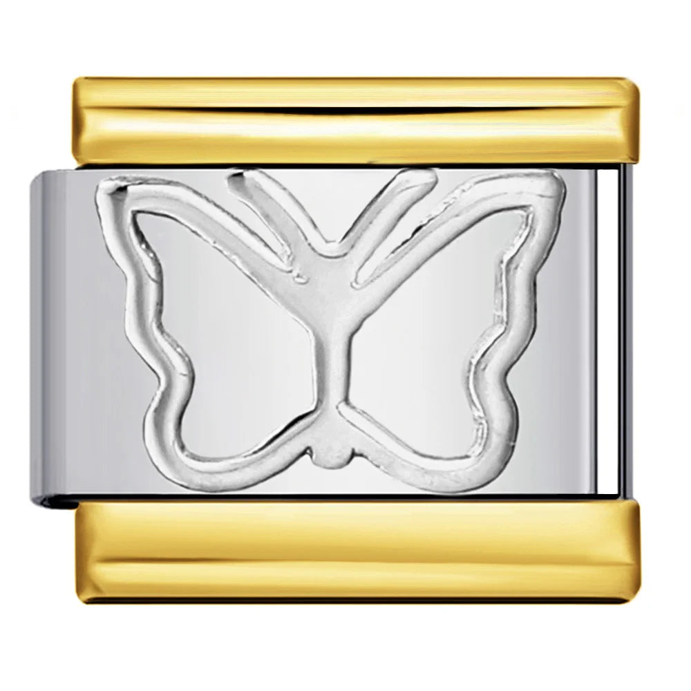 Butterfly Italian Charm Link 479