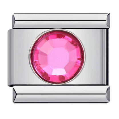 Pink Italian Charm Link 401