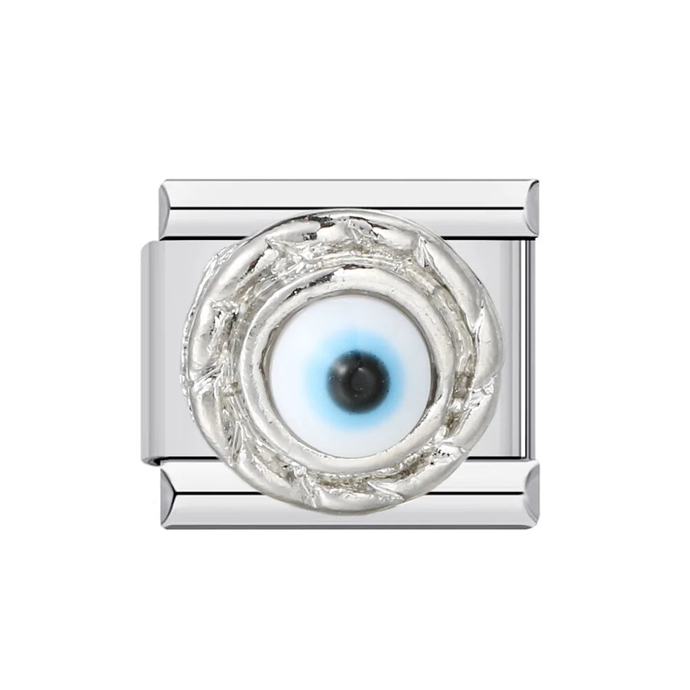 Devil's Eyes Italian Charm Link 030