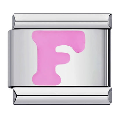 Pink Color 26 English Letters 018