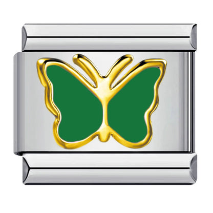 Butterfly Italian Charm Link 479