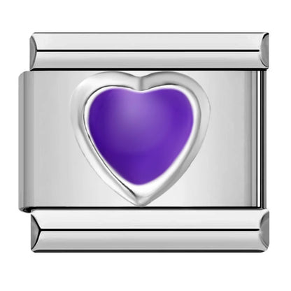 Heart Italian Charm Link 178