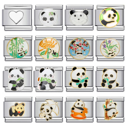 Panda Italian Charm Link 309
