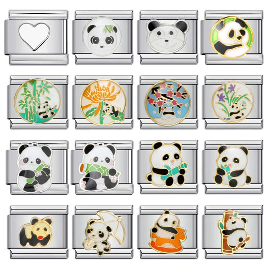 Panda Italian Charm Link 309