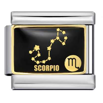 12 Constellation Italian Charm 362