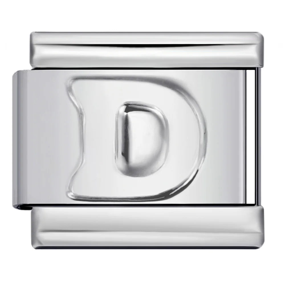 Silver Color 26 English Letter 533