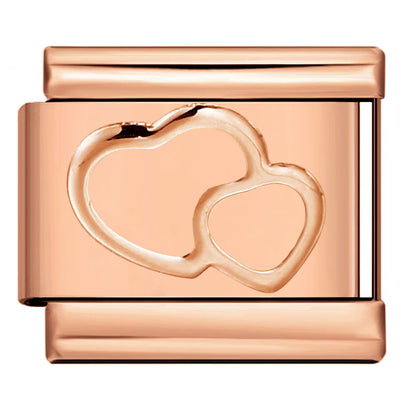Rose Gold Color Italian Charm 476