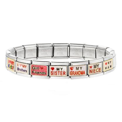 Family Italian Charm Link 470
