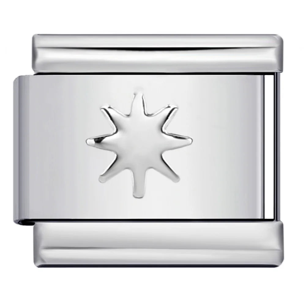 Star Italian Charm Link 312