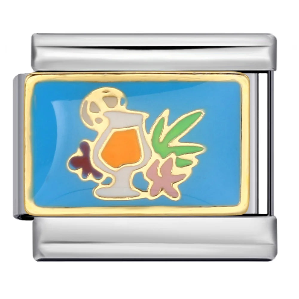 Italian Charm Link 302