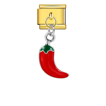 Vegetable Italian Charm Links 218