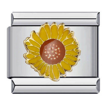 Flower Italian Charm Links 141
