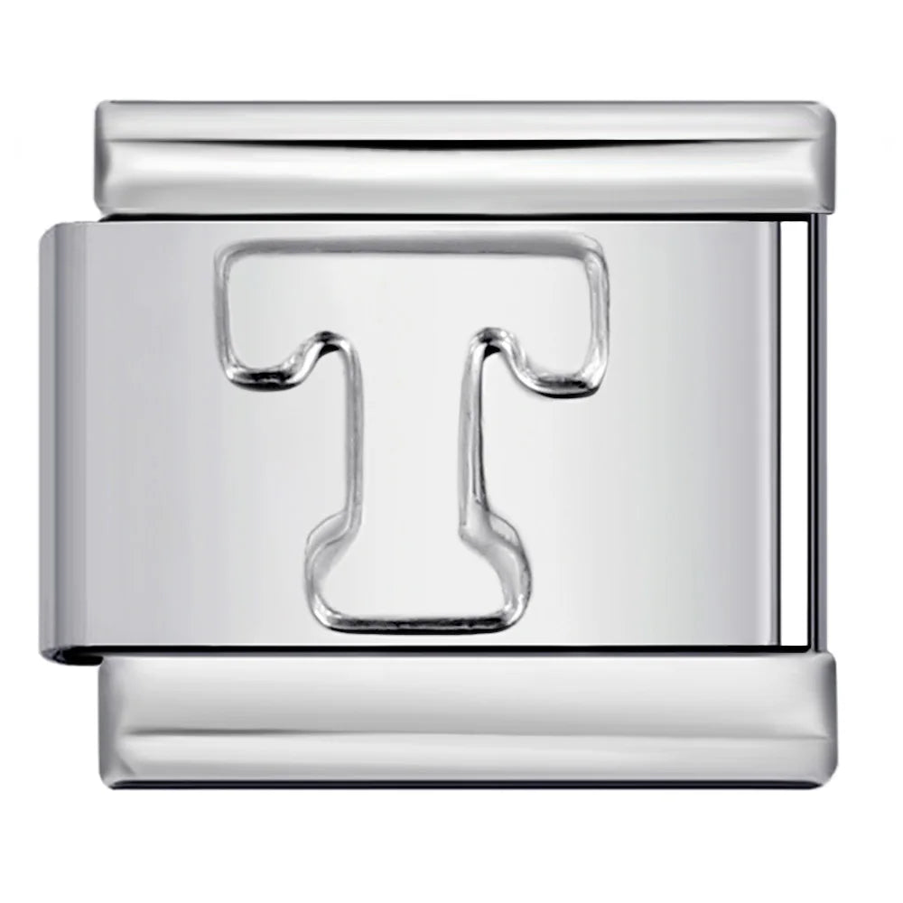 Silver Color 26 English Letter 533