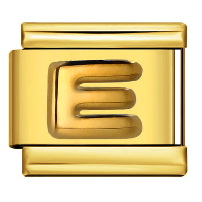 Gold Color 26 English Letters 336