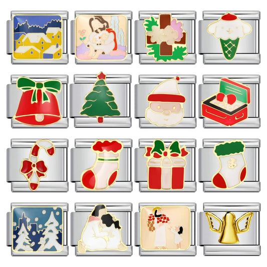 Christmas Italian Charm Link 250