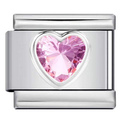 Colorful Zirconia Italian Charm 506