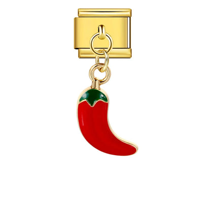 Vegetable Italian Charm Links 218
