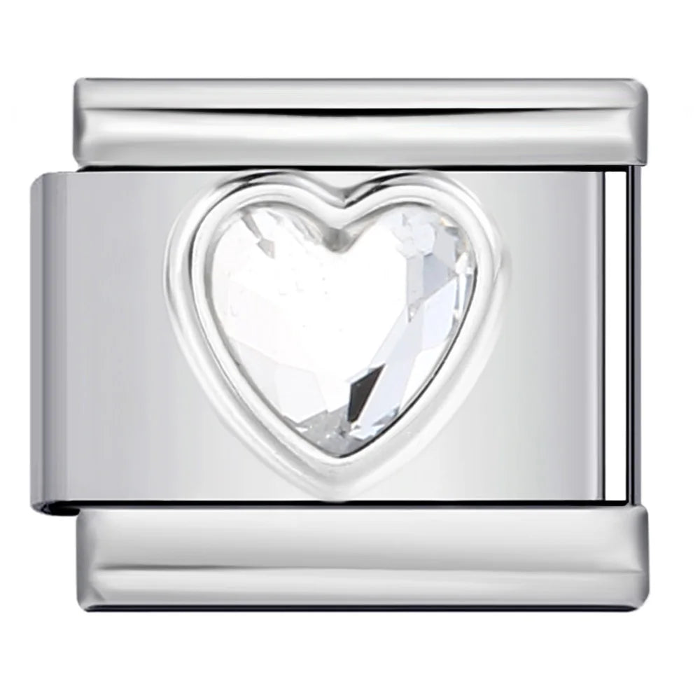 Colorful Zirconia Italian Charm 506