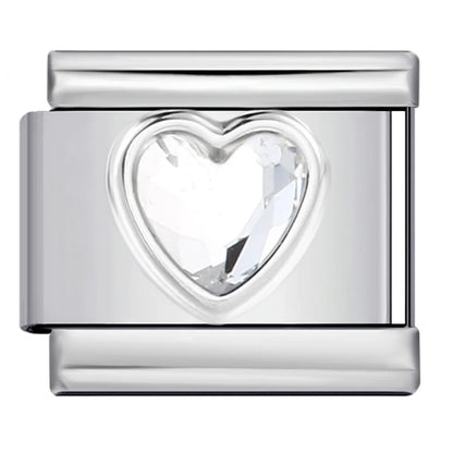 Colorful Zirconia Italian Charm 506