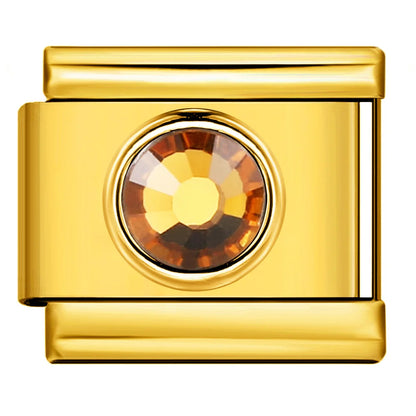 Birthday Stone Italian Charm 471