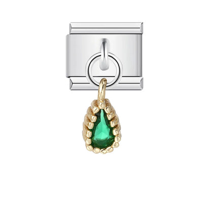 Green Italian Charm Links 400