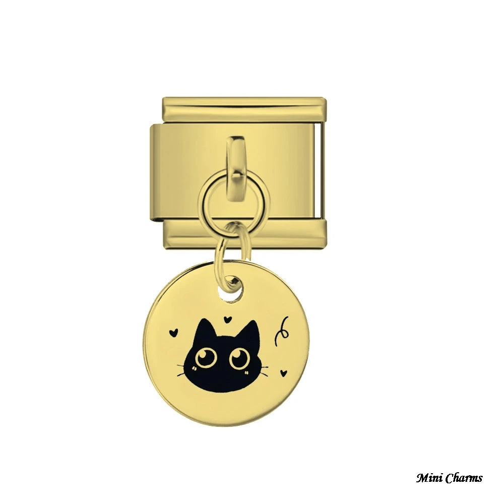 Laser Customized Italian Charm 460