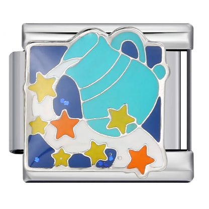 Flower Italian Charm Link 229