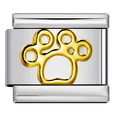 Dog Cat Italian Charm Link 167