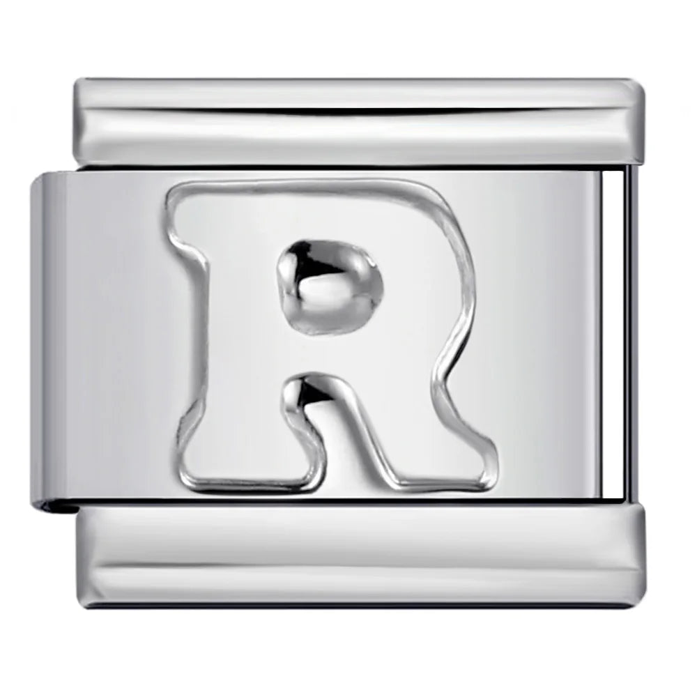 Silver Color 26 English Letter 533