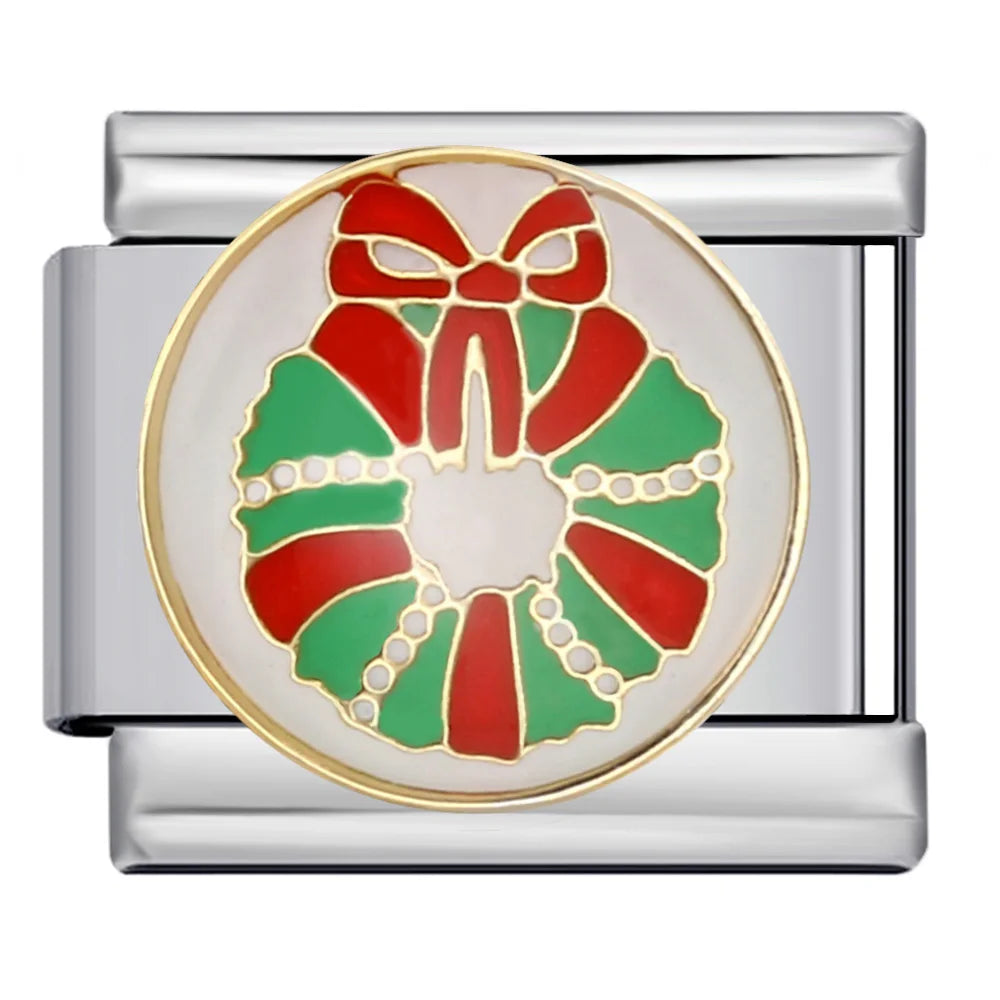 Christmas Italian Charm Link 187