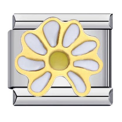 Flower Italian Charm Links 141