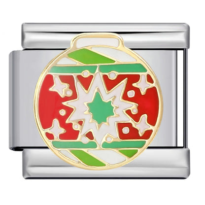 Christmas Italian Charm Link 187