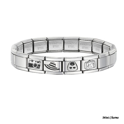 Customized Laser Italian Charm 508