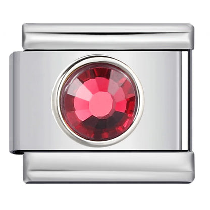 Round Italian Charm Link 297