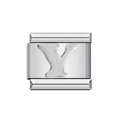 Silver Color 26 English Letter 071