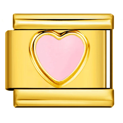 Gold Color Italian Charm Link 477