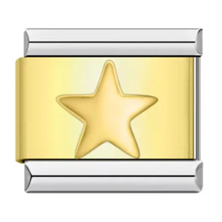 Star Italian Charm Link 312