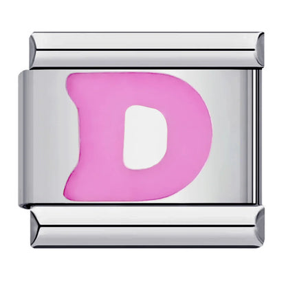 Pink Color 26 English Letters 018