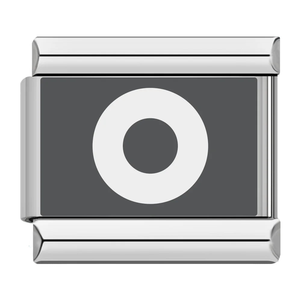 Laser 26 English Letters Charm 028