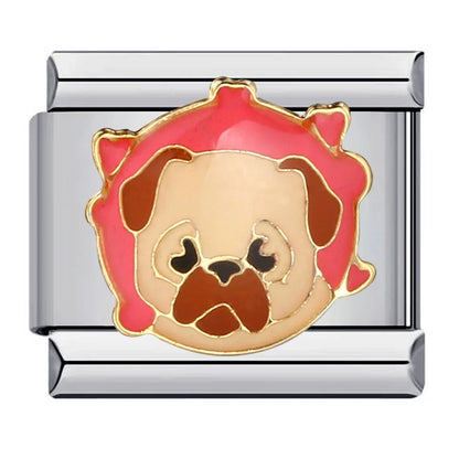 Animal Italian Charm Links 074