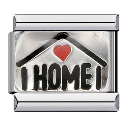Words Italian Charm Links 072