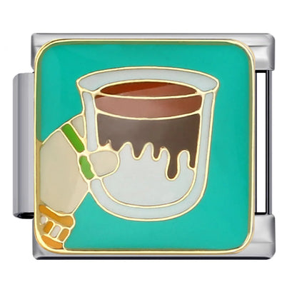 Coffee Italian Charm Links 122