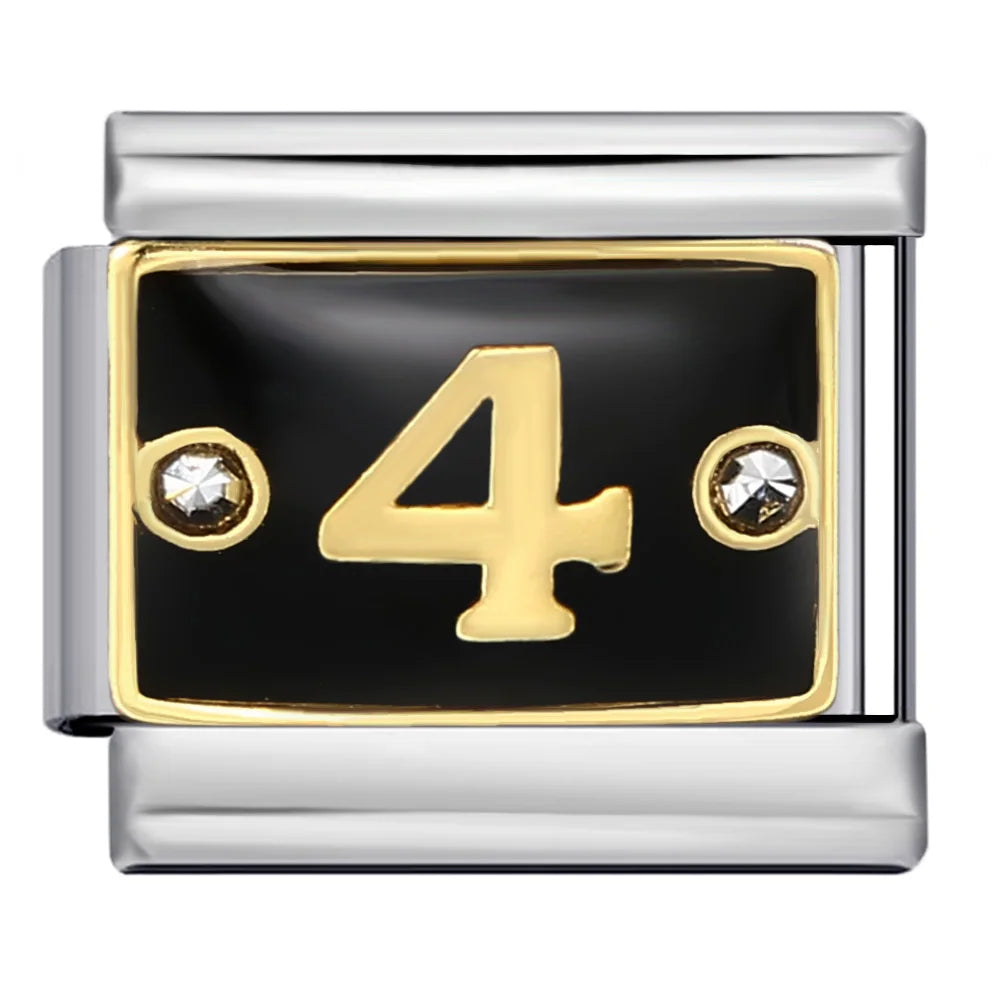 0-9 Number Italian Charm 254