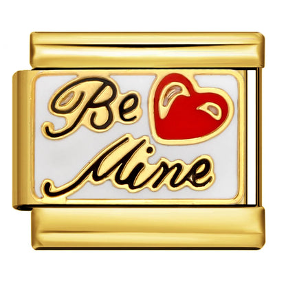 Gold Color Italian Charm Link 176