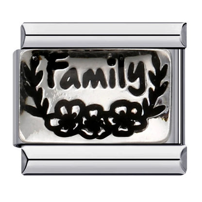 Words Italian Charm Links 072
